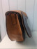 Bespoke shoulder bag made with repurposed Leather